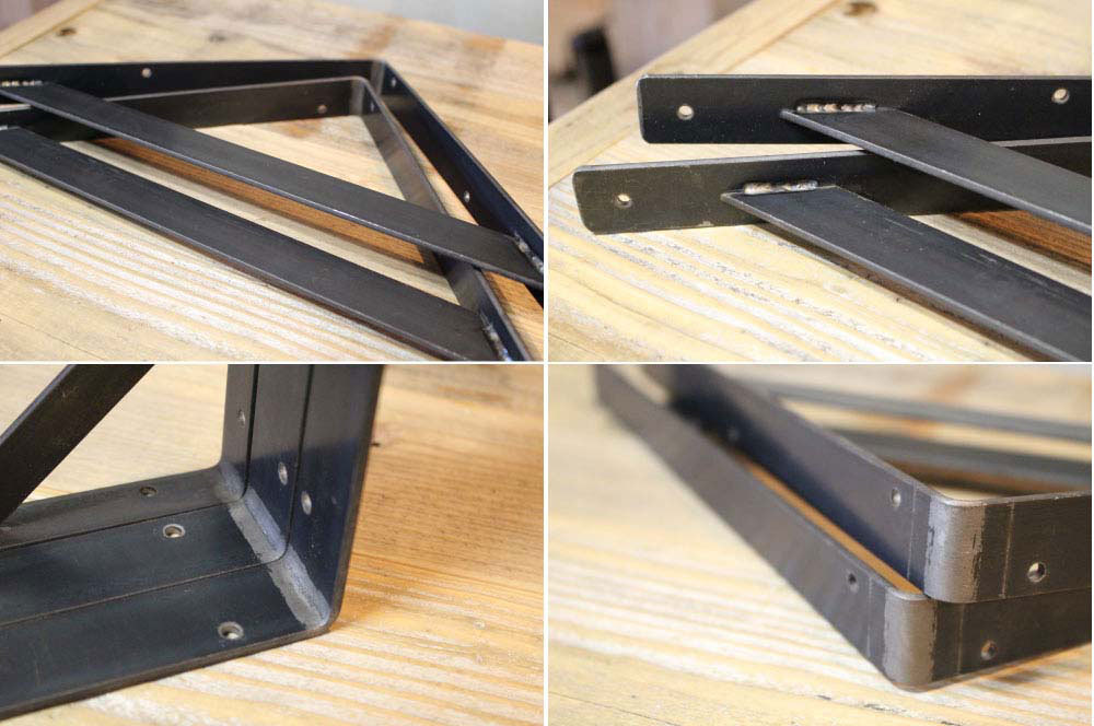 WOODPRO - 【黒皮鉄シリーズ】棚受け金具｜Yahoo!ショッピング