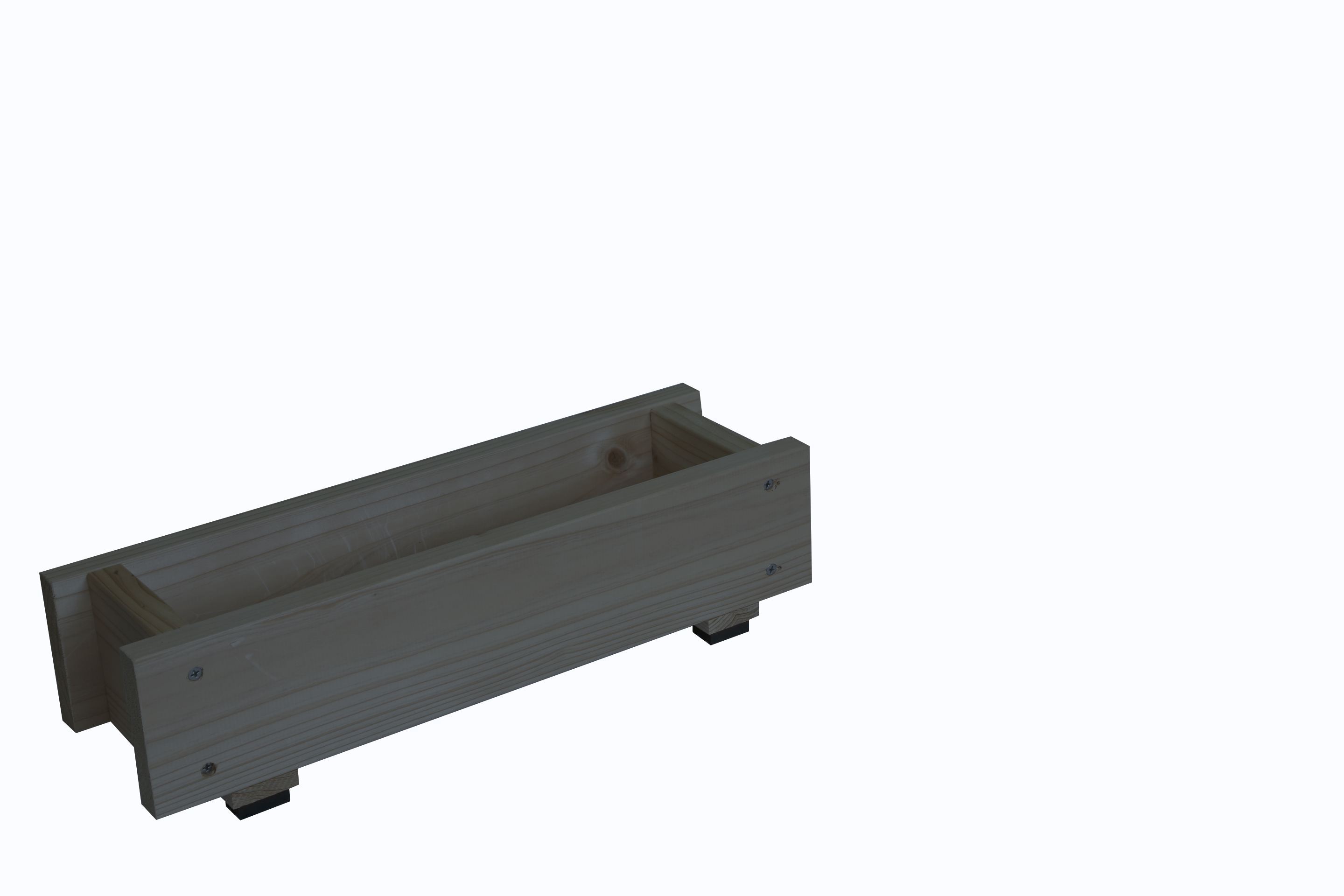 WOODPRO（ウッドプロ） ダックス プランター100型（長さ450mm） 木製
