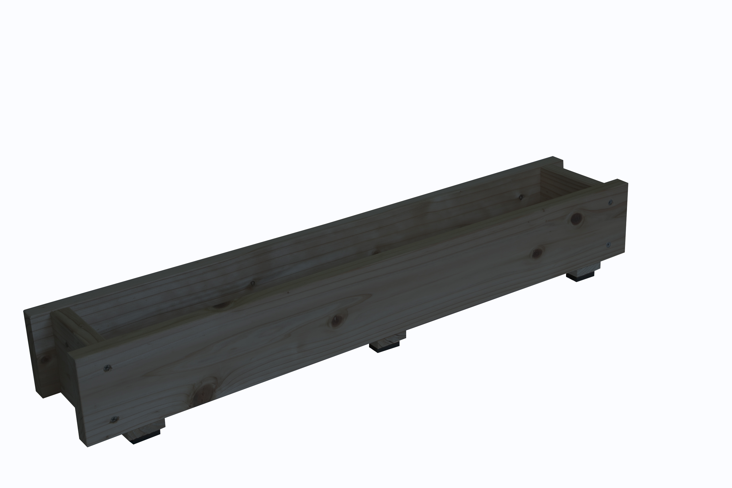 WOODPRO（ウッドプロ） ダックス プランター100型（長さ750mm） 木製