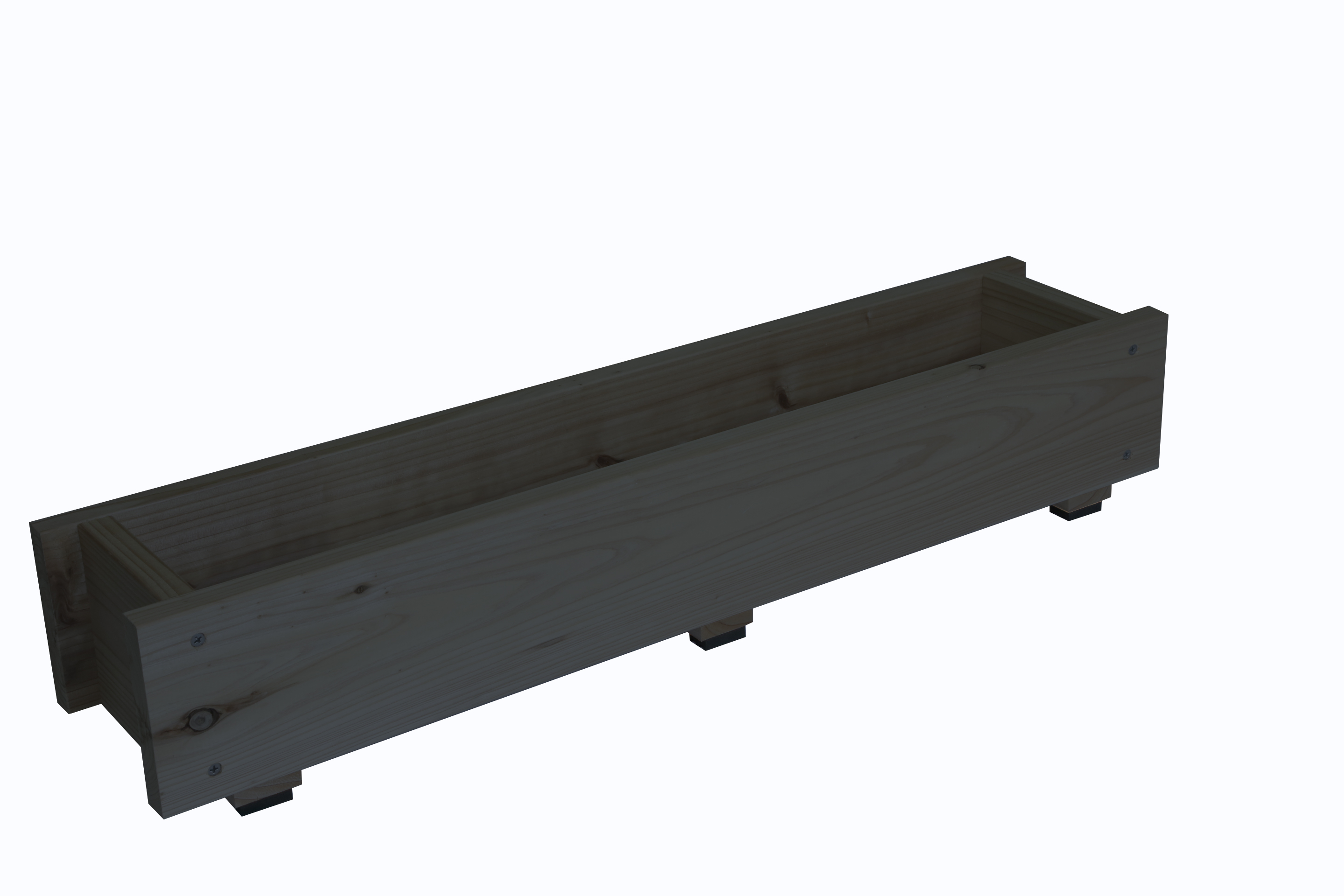 木製 プランター WOODPRO（ウッドプロ） ダックス プランター120型（長さ750mm） 木製