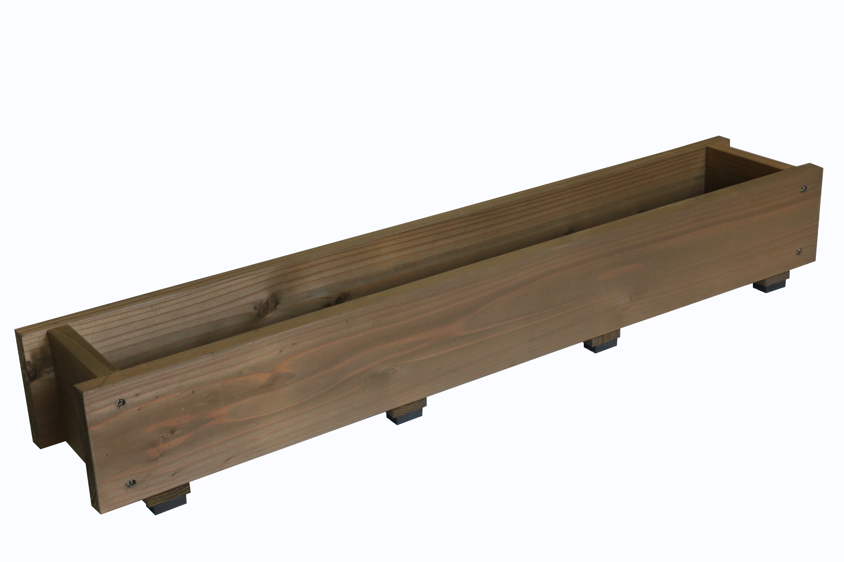 ダックス プランター120型（長さ900mm） 木製スリムプランター