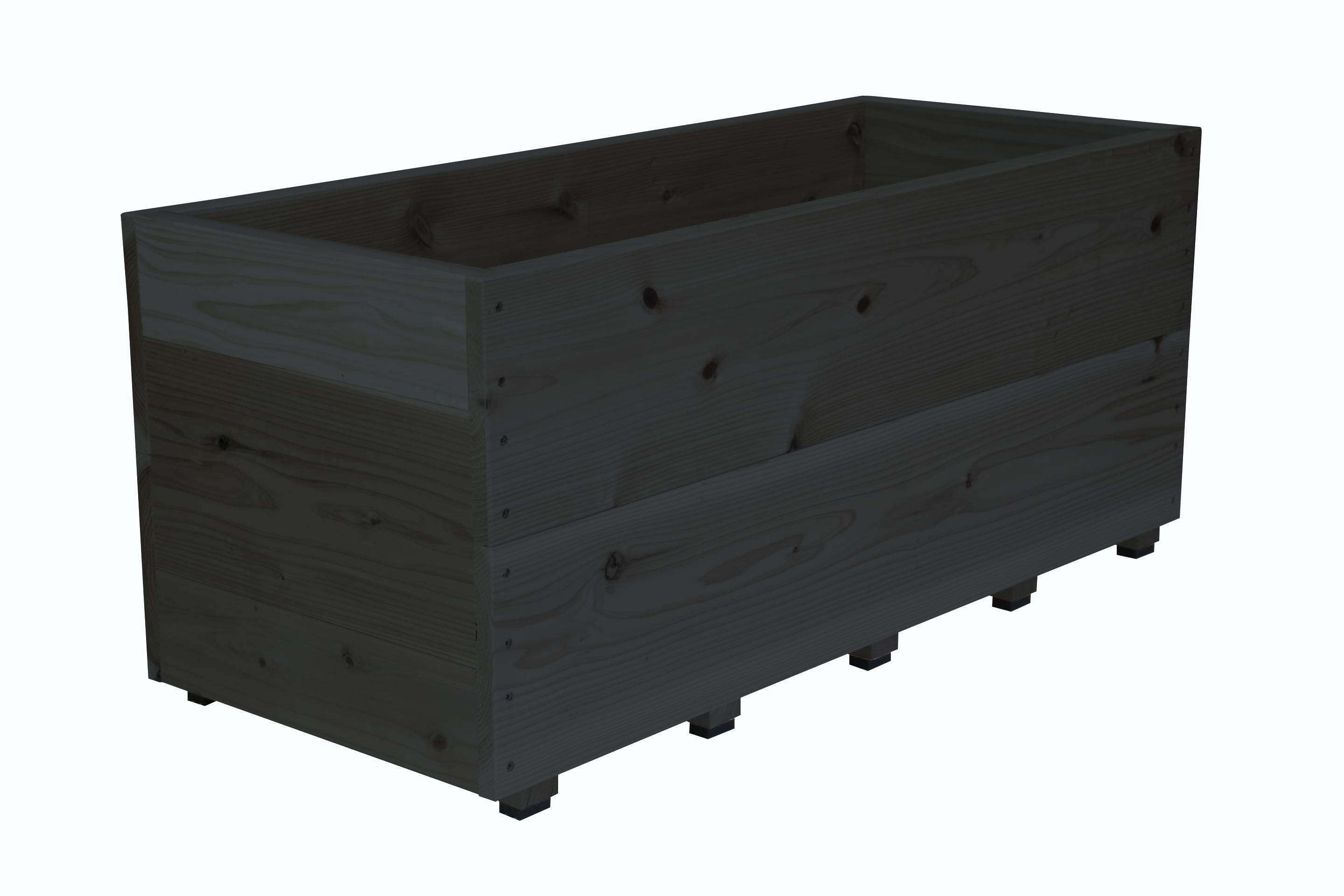WOODPRO（ウッドプロ） スクエアプランター長方形「特大」（2段） 幅