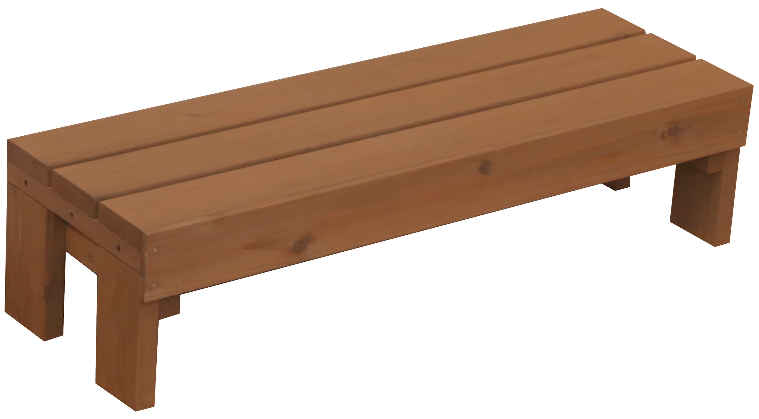【walnut0722】平均台（天然木材）２台　長さ130 高さ30cm Walnut 1/2