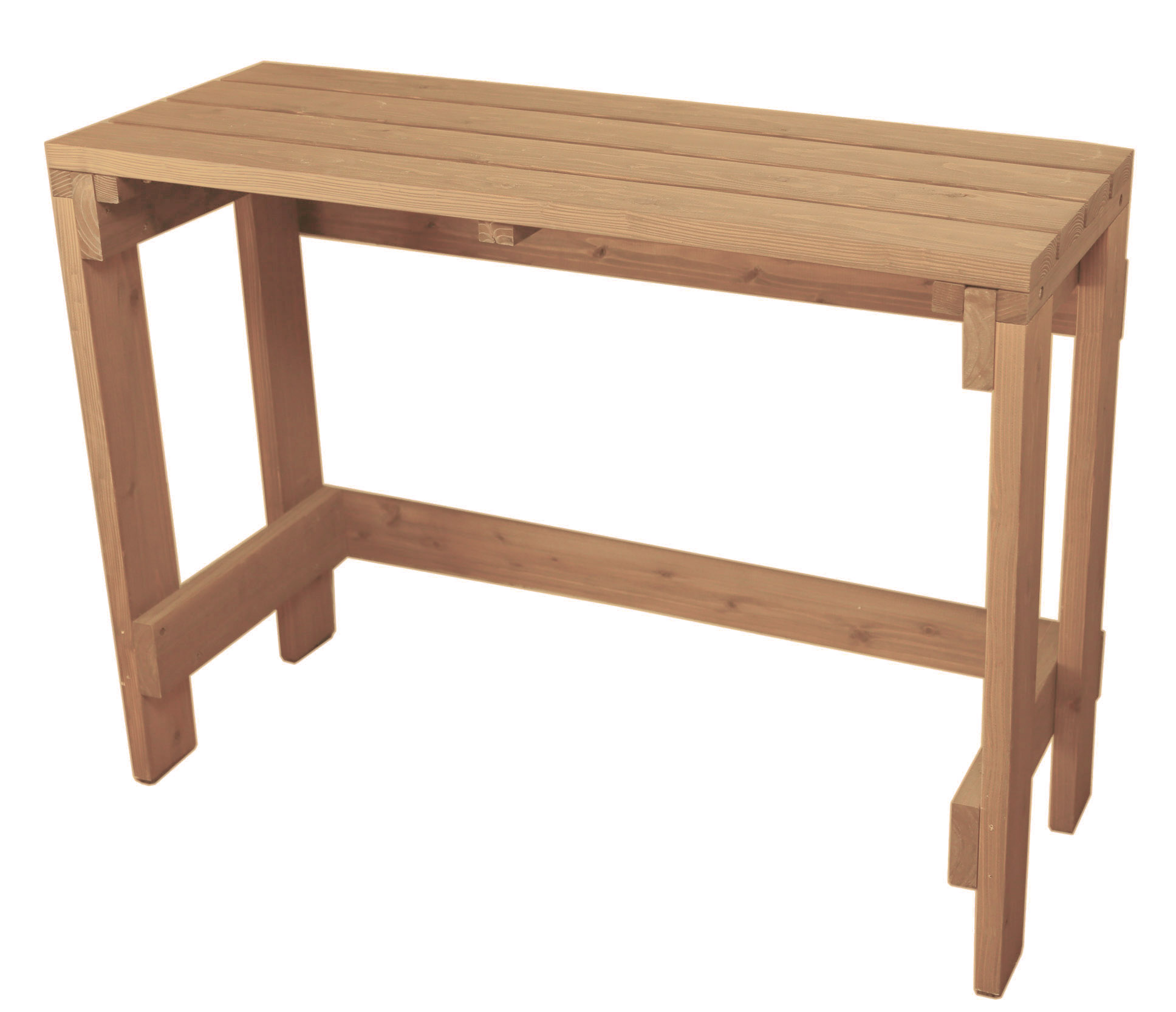 WOODPRO プランター台/花台棚板セット1段（室外機カバー対応タイプ