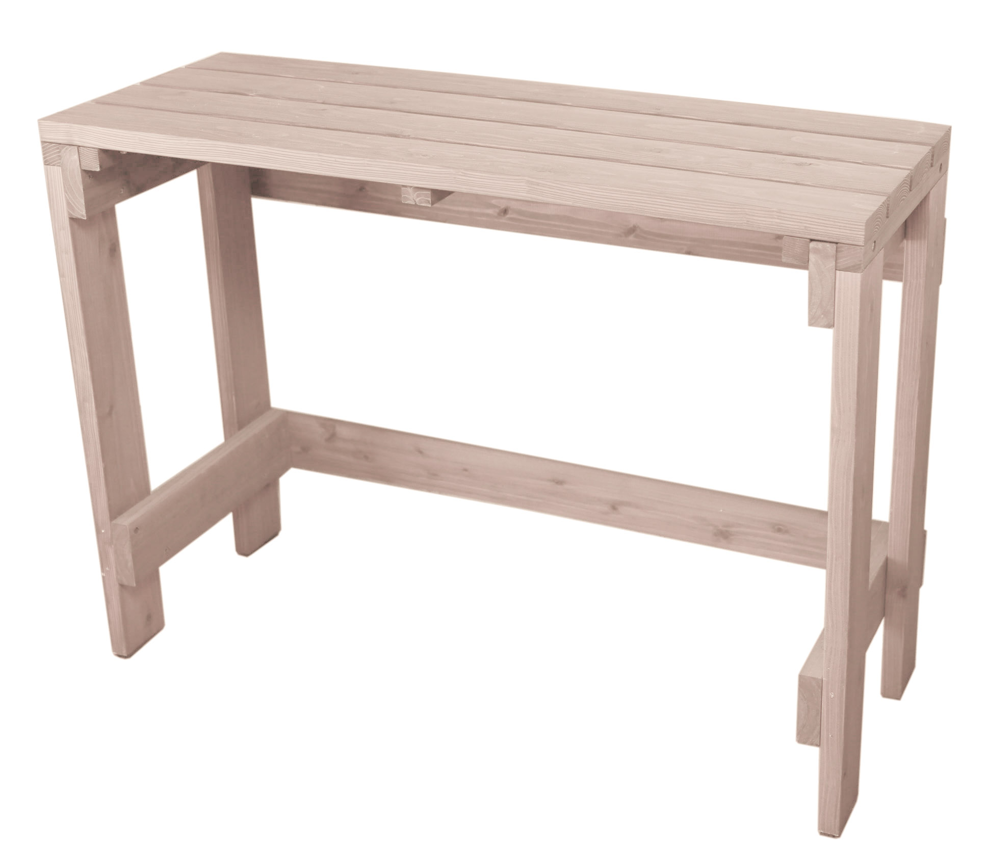 WOODPRO プランター台/花台棚板セット1段（室外機カバー対応タイプ