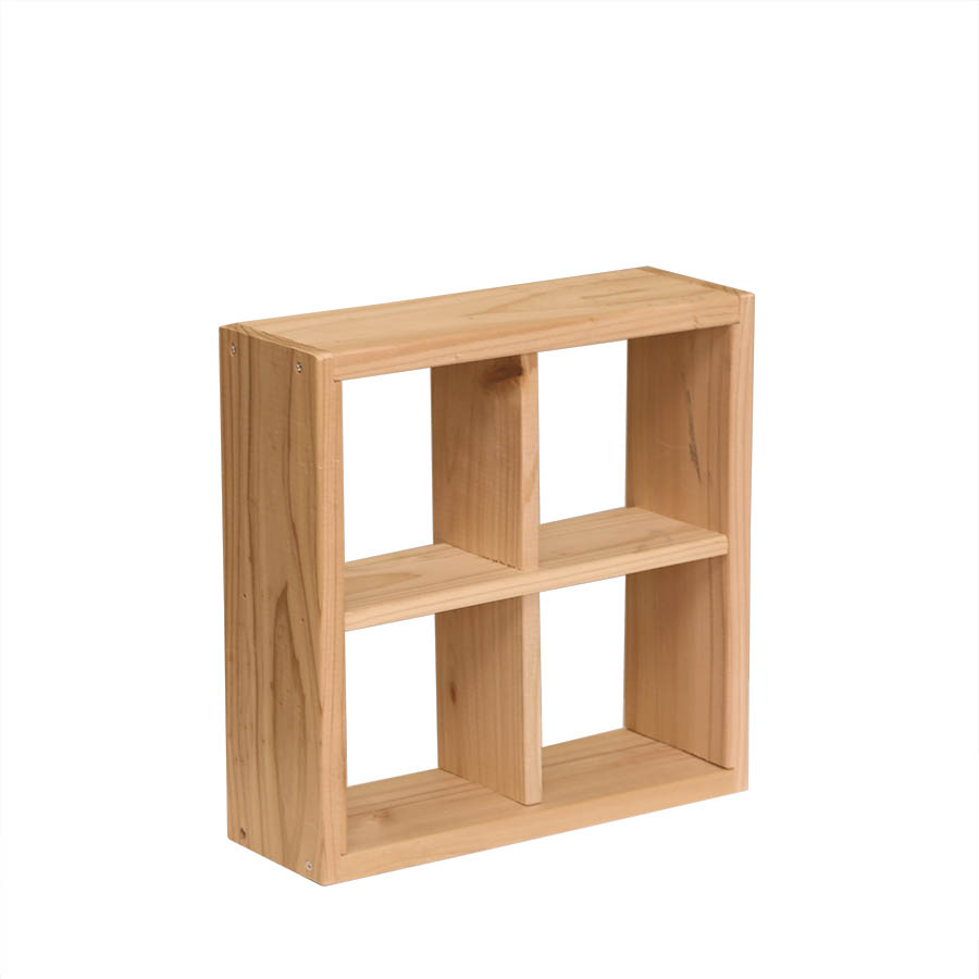 格子ラックミニ 120型 2X2 幅280mm×高さ280mm×奥行96mm