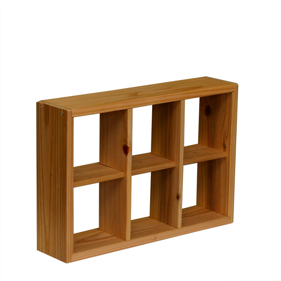 格子ラックミニ 120型 3X2 幅410mm×高さ280mm×奥行96mm