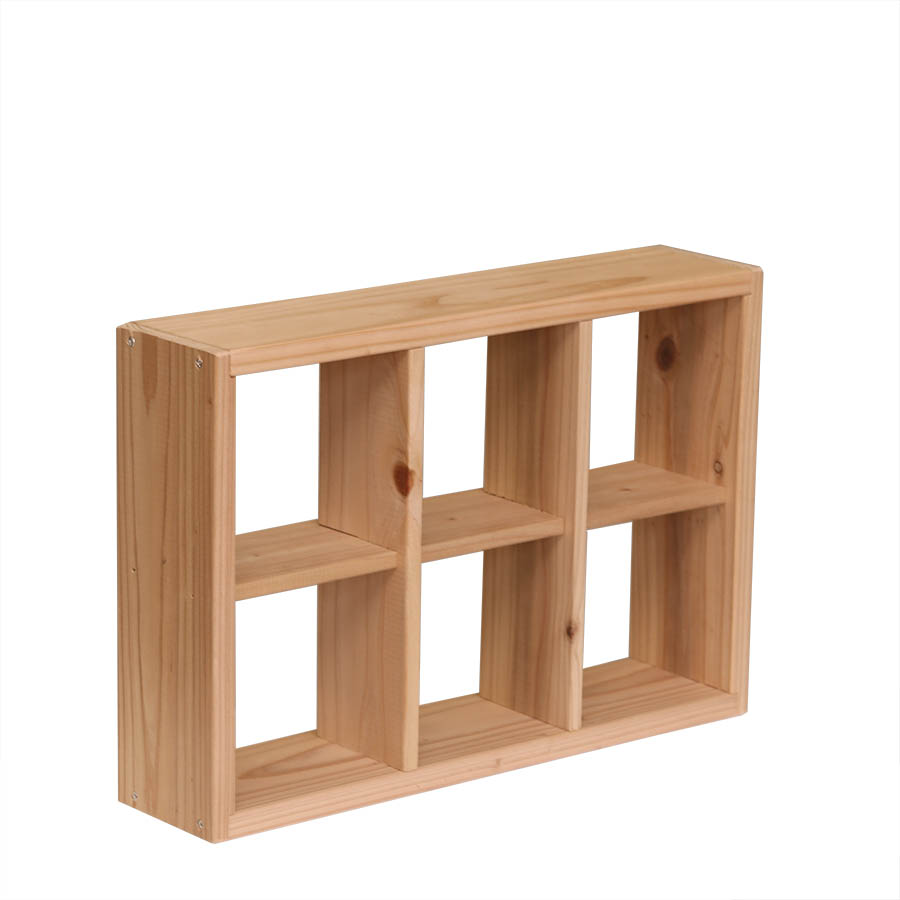 格子ラックミニ 120型 3X2 幅410mm×高さ280mm×奥行96mm