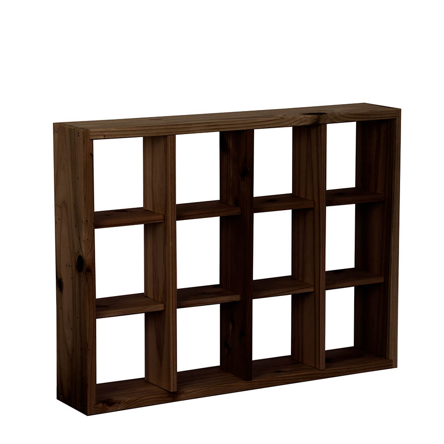 格子ラックミニ 120型 4X3 幅540mm×高さ410mm×奥行96mm