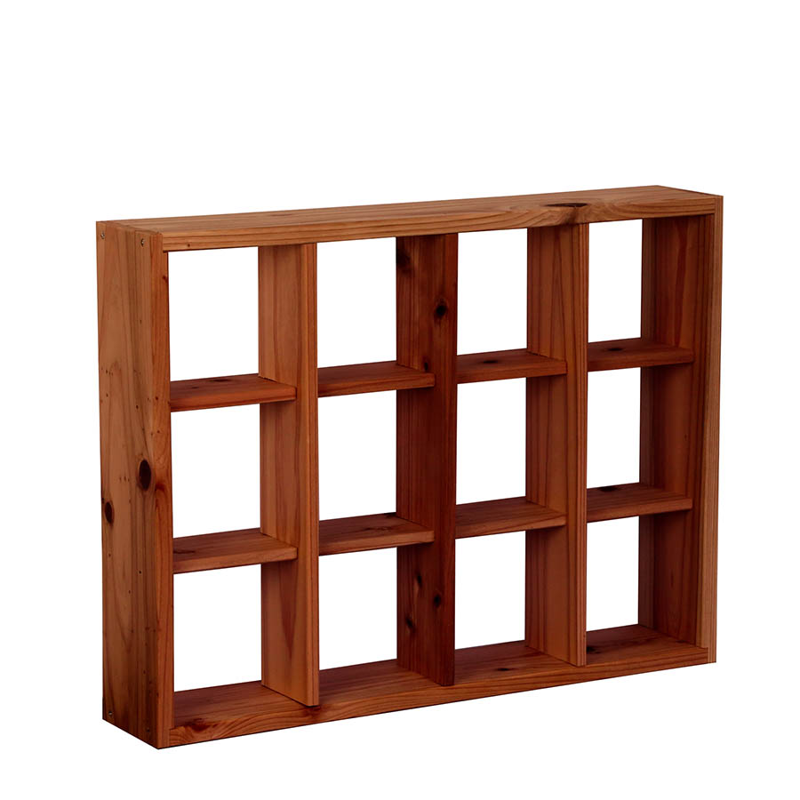 格子ラックミニ 120型 4X3 幅540mm×高さ410mm×奥行96mm