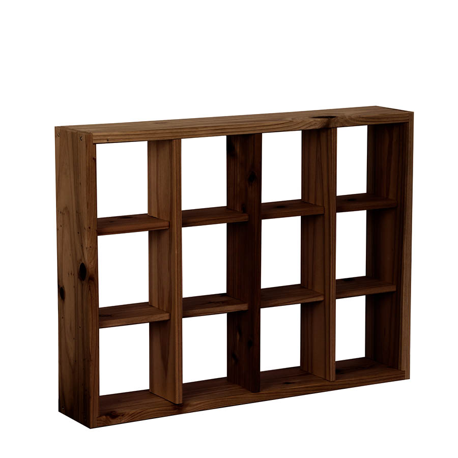 格子ラックミニ 120型 4X3 幅540mm×高さ410mm×奥行96mm