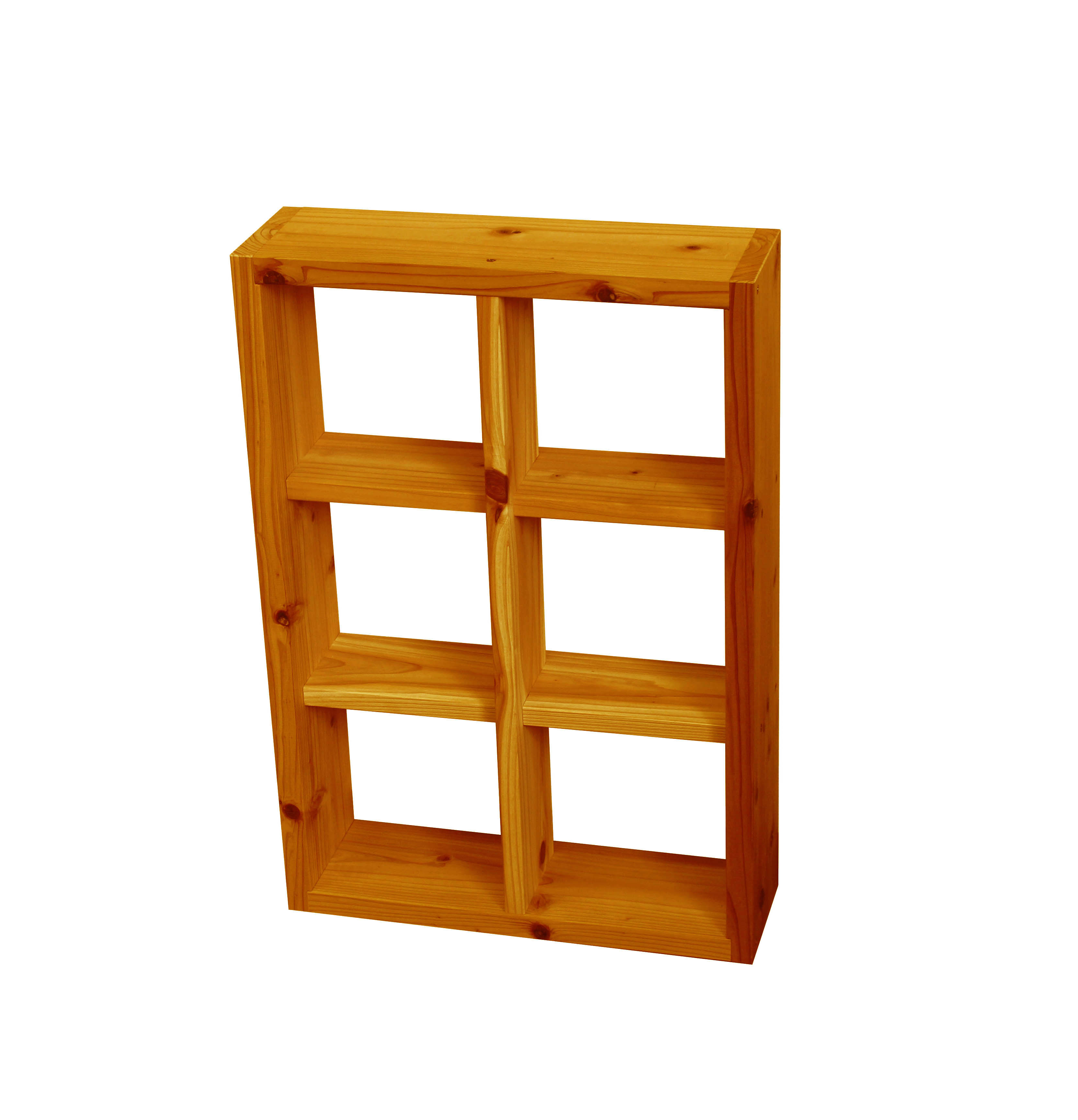 SUGI-インテリア】格子ラック 200型（内寸20cm） 2×3 【DIYキット