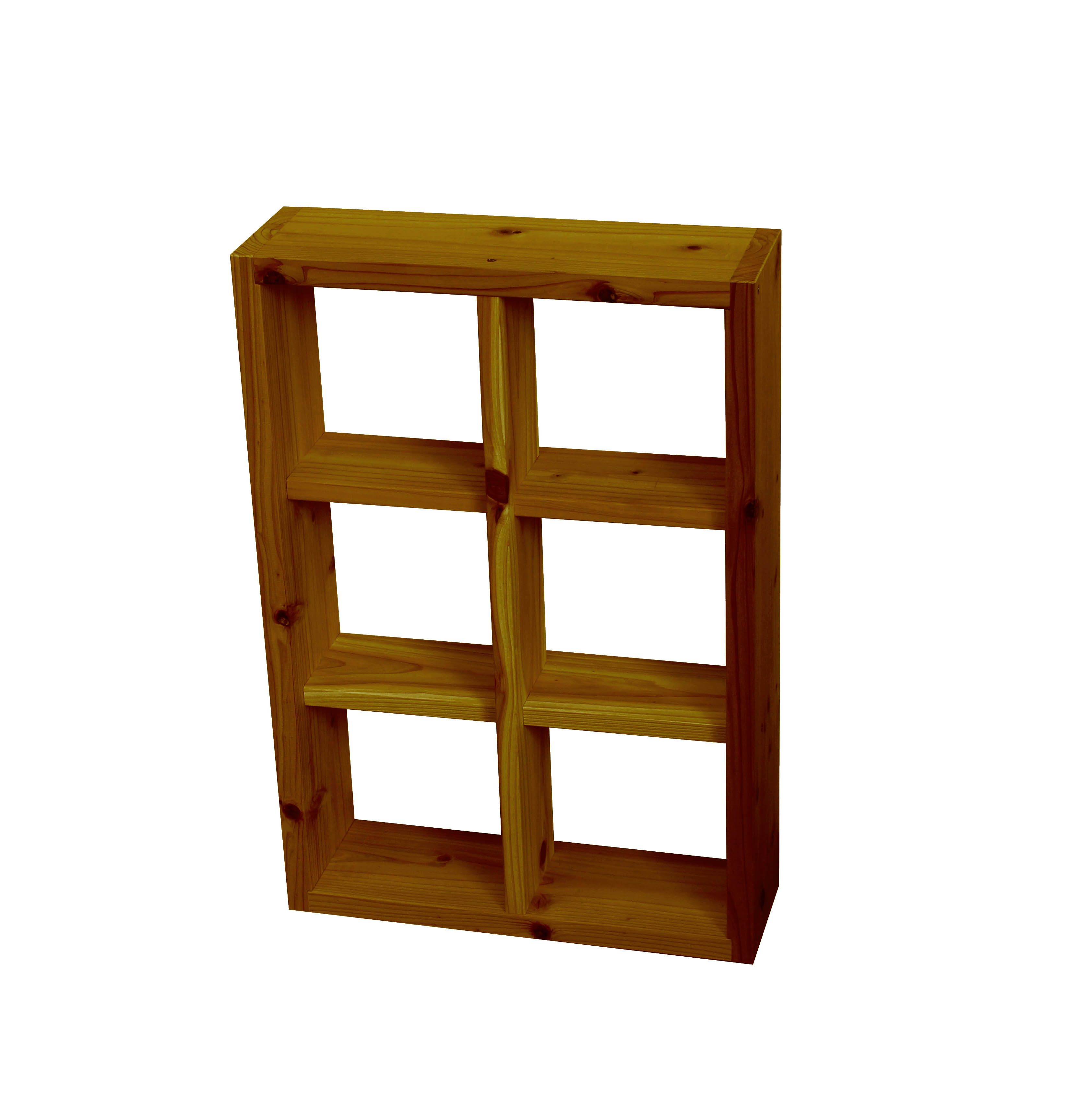 SUGI-インテリア】格子ラック 200型（内寸20cm） 2×3 【DIYキット