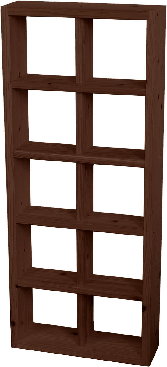 WOODPRO（ウッドプロ） 【SUGI-インテリア】格子ラック 200型（内寸