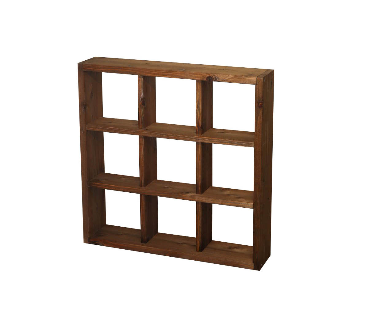 SUGI-インテリア】格子ラック 200型（内寸20cm） 3×3 【DIYキット