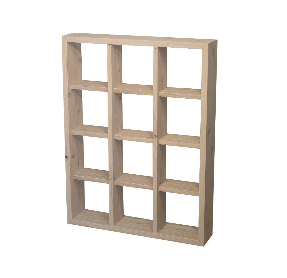 SUGI-インテリア】格子ラック 200型（内寸20cm） 3×4 【DIYキット