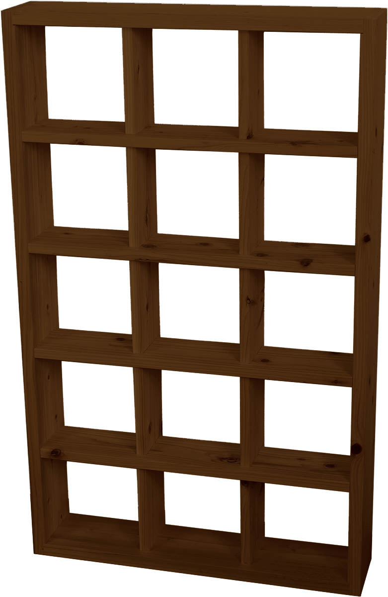 WOODPRO（ウッドプロ） 【SUGI-インテリア】格子ラック 200型（内寸