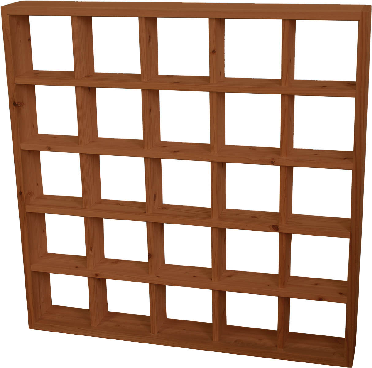 SUGI-インテリア】格子ラック 200型（内寸20cm） 5×5 【DIYキット