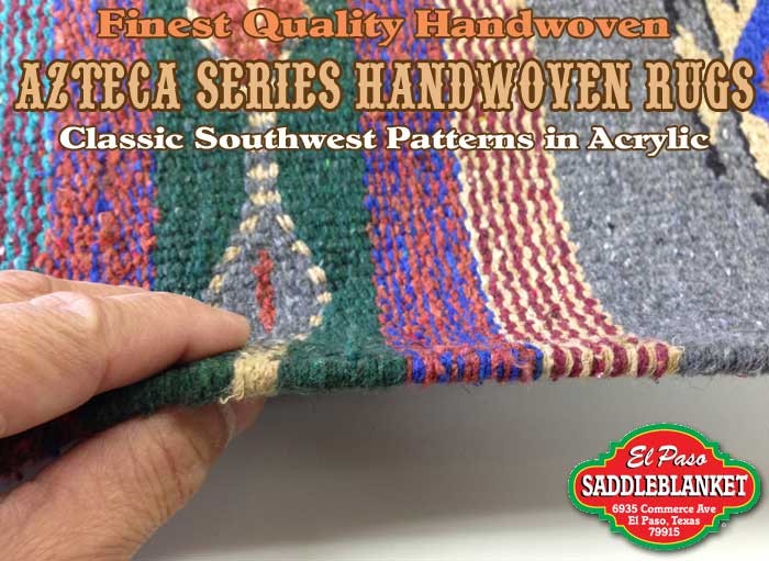 El Paso SADDLE BLANKET オシャレ ネイティブ柄 幾何学模様 ラグマット El Paso SADDLE BLANKET オシャレ ネイティブ柄 幾何学模様 ラグマット