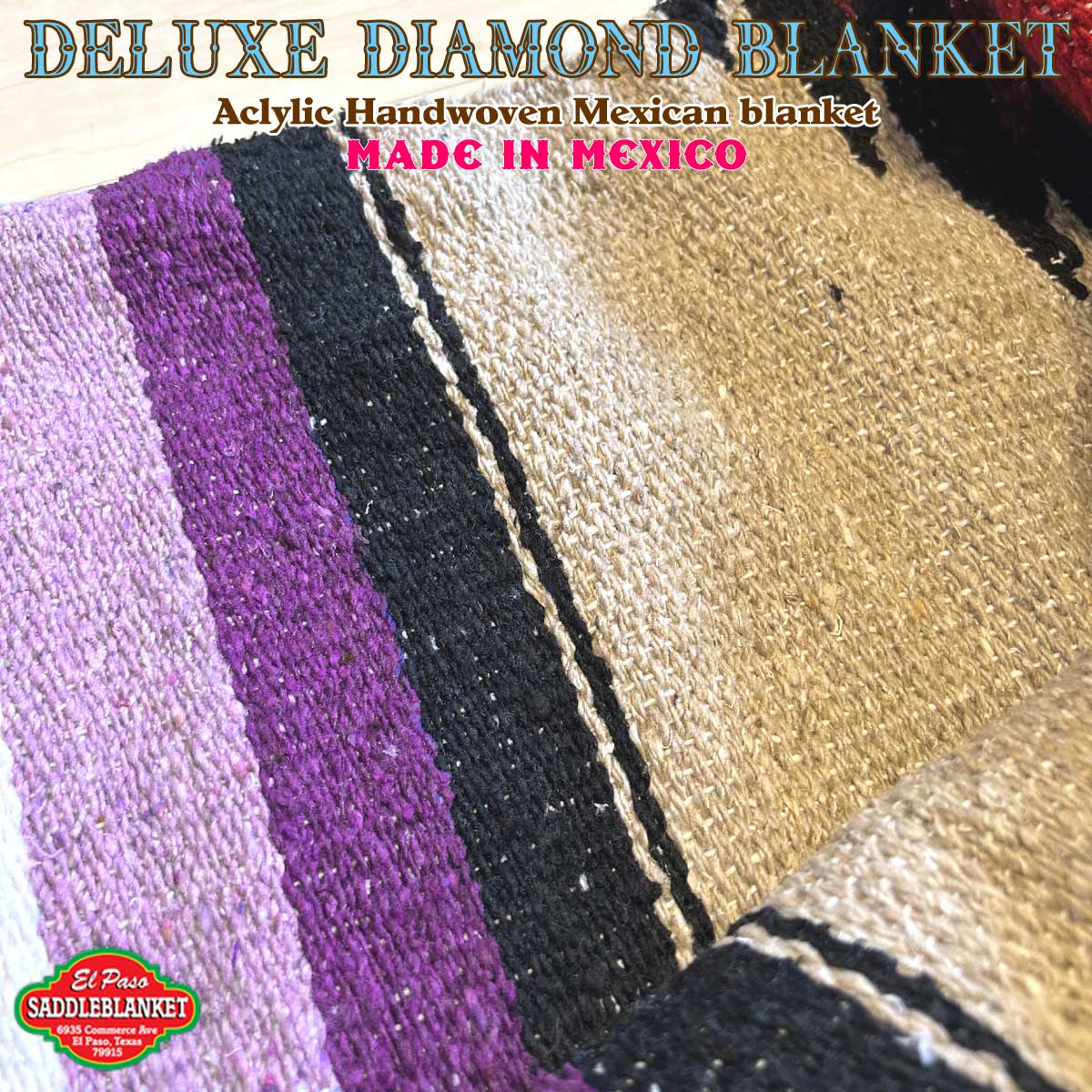 El Paso SADDLE BLANKET エルパソサドルブランケット デラックス