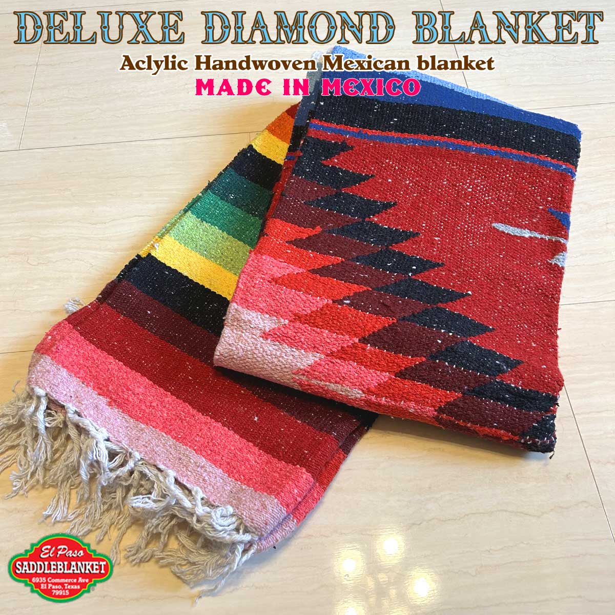 El Paso SADDLE BLANKET エルパソサドルブランケット デラックス