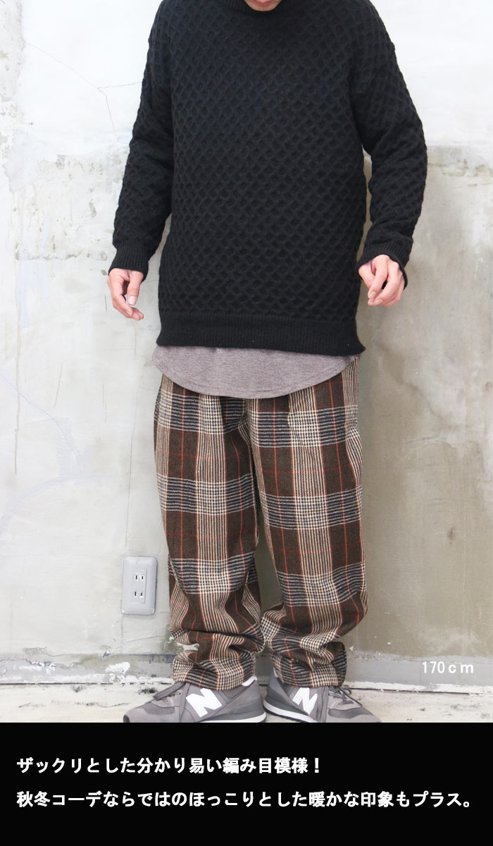niche.（ニッチ）の「MacMahon Knitting Mills Crew Neck Knit