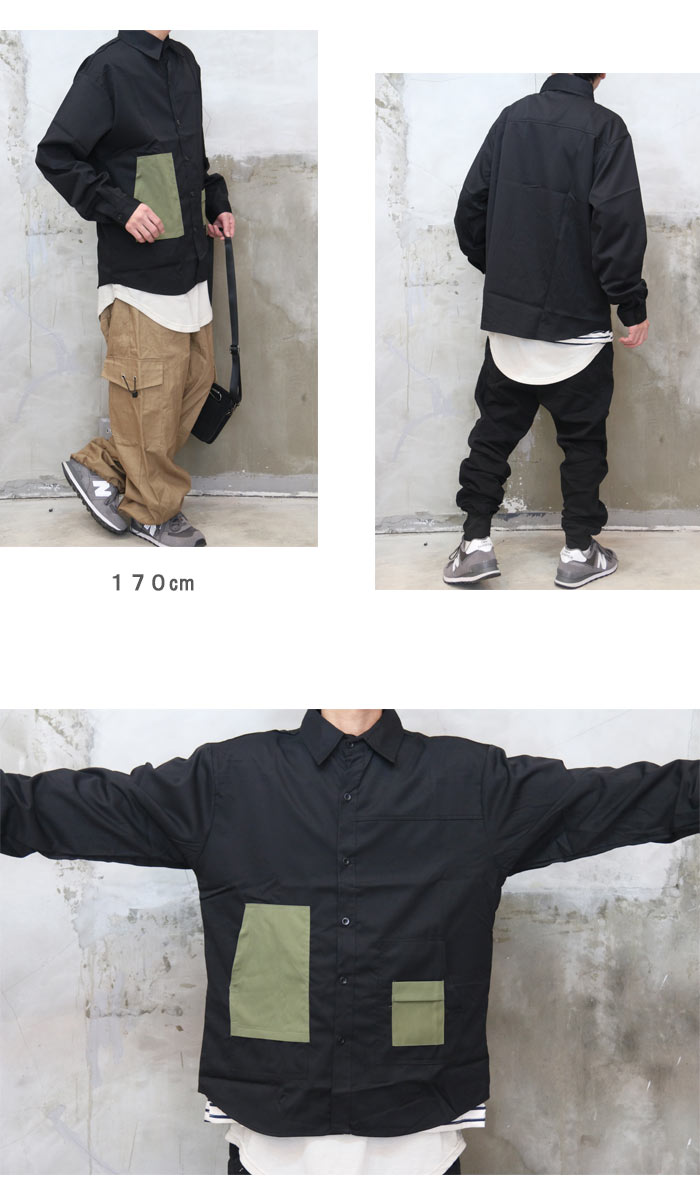 Outil ウティ アシンメトリーシャツ Outil ウティ アシンメトリーシャツ