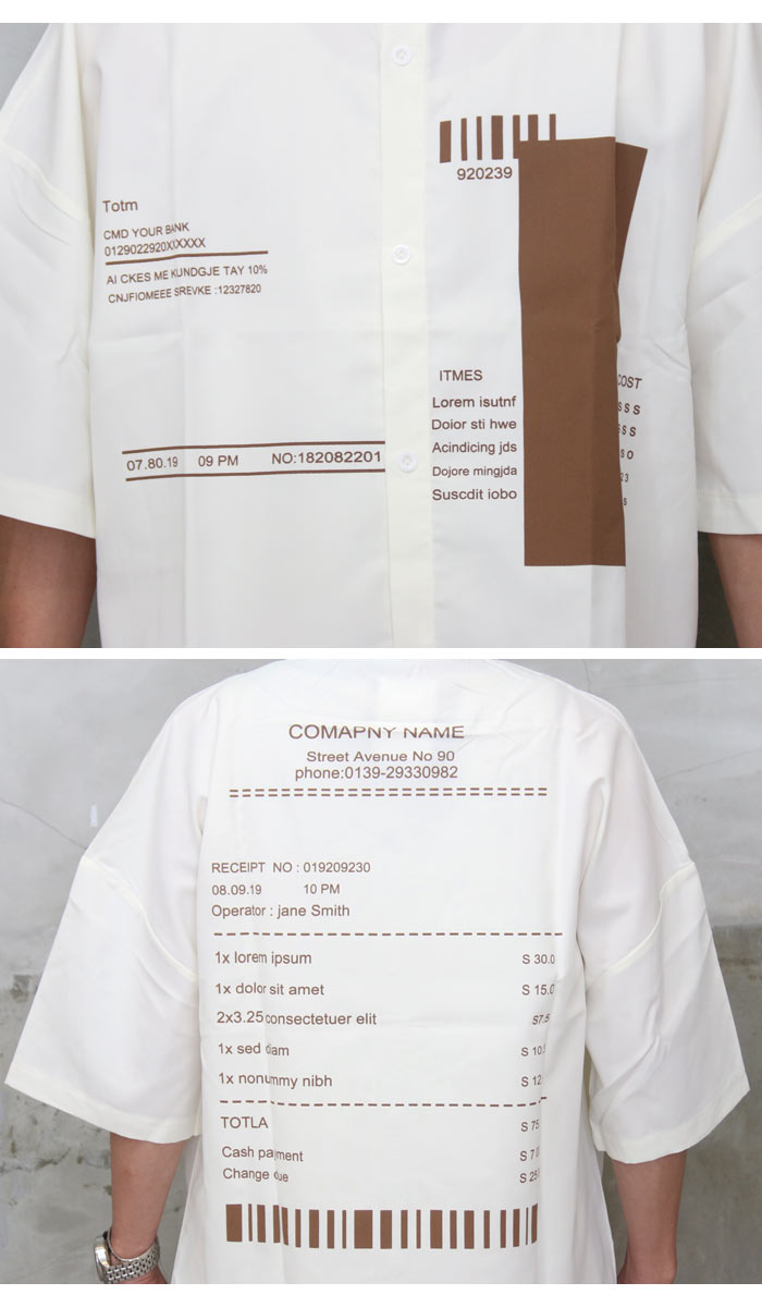 える様翌日2シャツ ニュースおかえり 関本賢太郎様 ご着用 プリントシャツ メンズ [M便 1