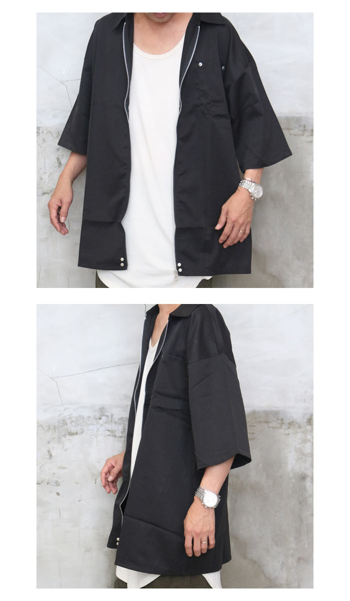 日本未入荷 ArguE CulturE ジップ ジャケット メンズ 半袖 人気 org.jpg