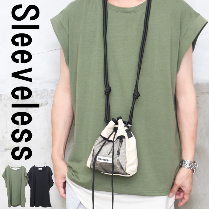 ノースリーブTシャツ メンズ [M便 1/1] ノースリーブ タンクトップ