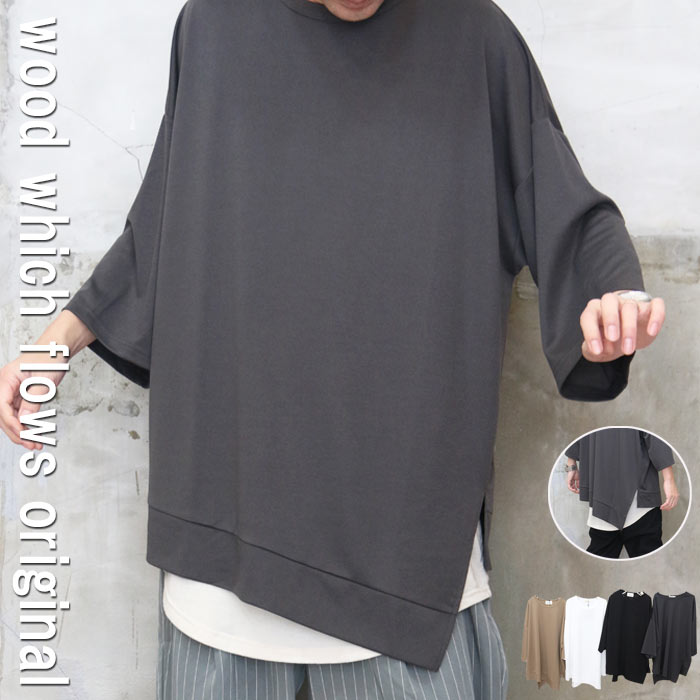 Ground Y アシンメトリー　ビッグシャツ Ground Y Yohji Yamamoto グラウンドワイ ヨウジヤマモト