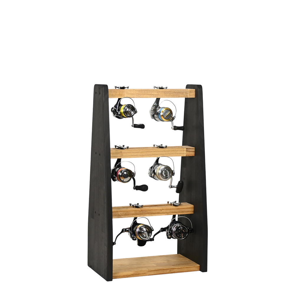 WOODWORKS リールスタンド Bタイプ (サイズ：M)木製 日本製 【 釣竿
