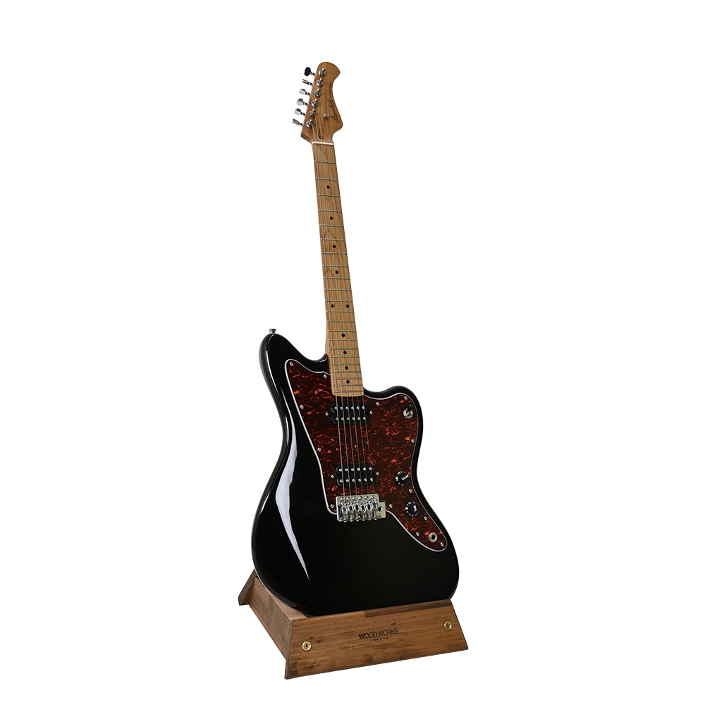 CARD TARO X　木軸ペン　ラッカー仕上げ　楽器　ギター WOODWORKS ギタースタンド 1本掛 エレキギター オフセットボディ用（右
