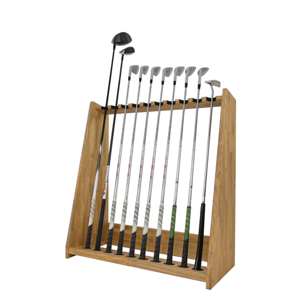 WOODWORKS 業務用 ゴルフクラブスタンド10本掛け【ゴルフ練習 パター
