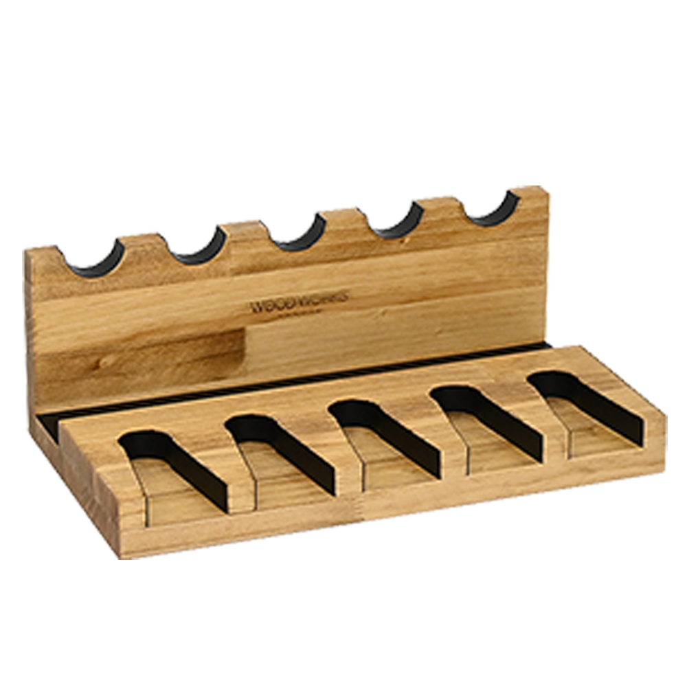 WOODWORKS ガンスタンド 5丁掛 お得な2点セット 木製 日本製