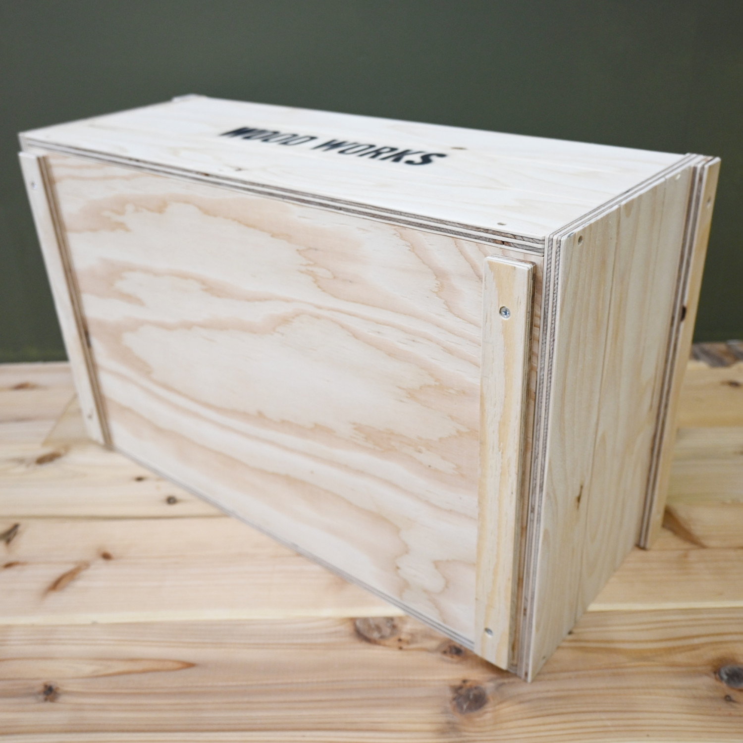 WOODWORKS ヴィンテージ風 木箱 : WOOD WORKS - 通販 - Yahoo!ショッピング