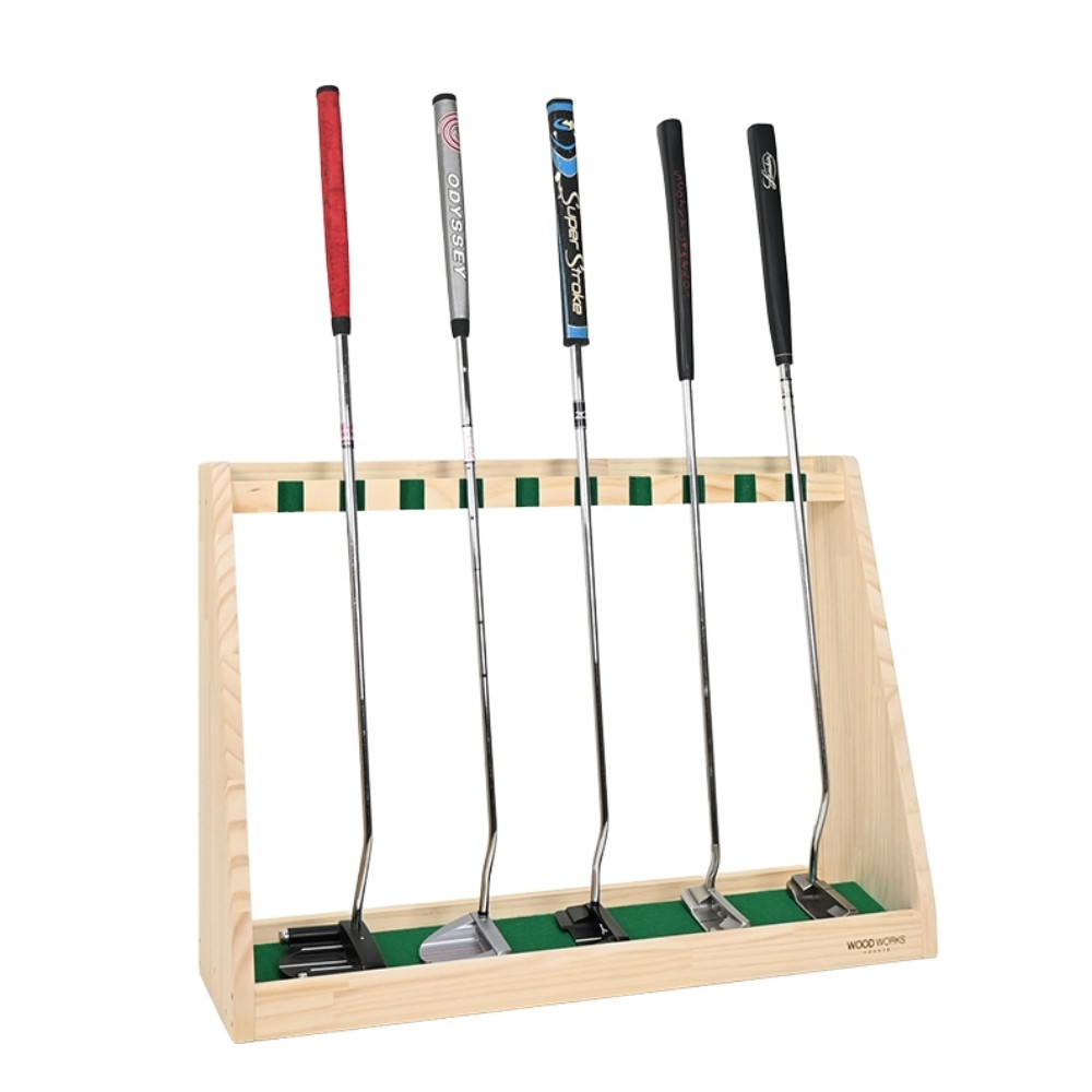 WOODWORKS パターラック 10本掛 (色：ナチュラル)木製 日本製