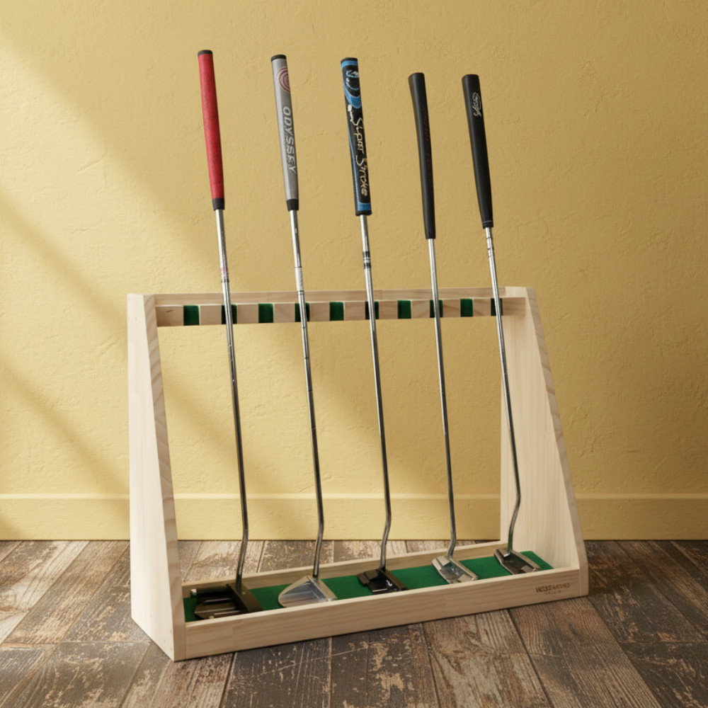 WOODWORKS パターラック 10本掛 (色：ナチュラル)木製 日本製