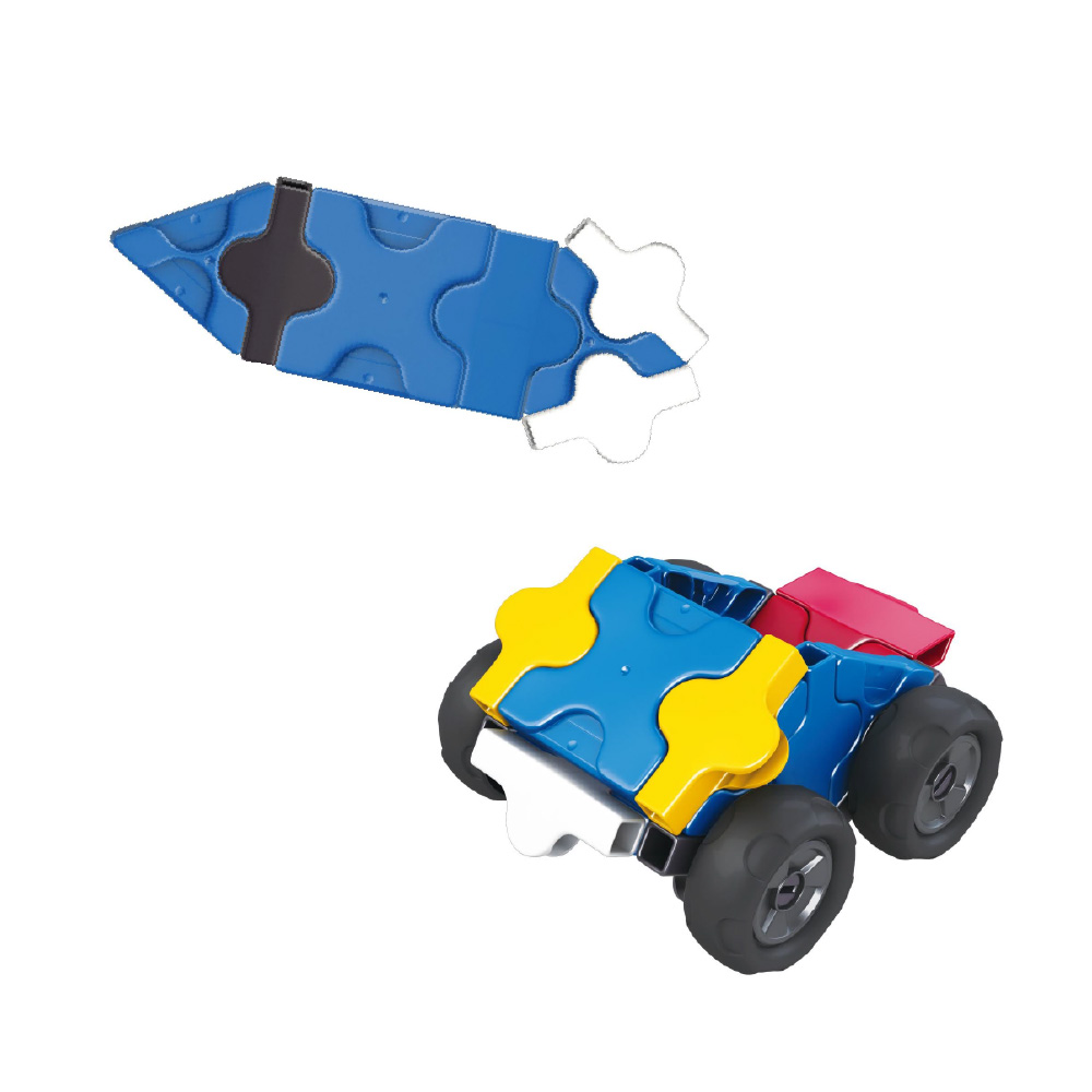 LaQ（ラキュー） ハート 35／ファーストセット 知育玩具 ブロック : 木