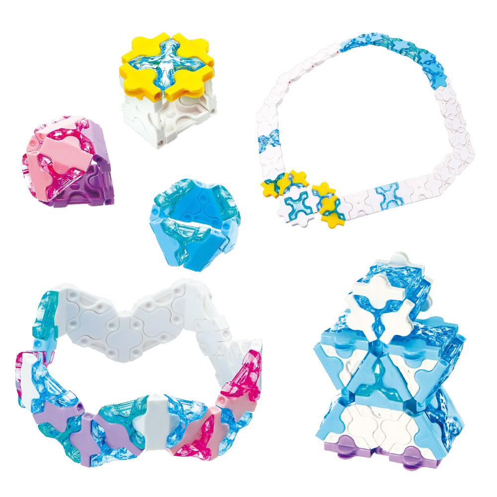 【新品未開封】女の子向け おもちゃ まとめ売り てづくりクラブ ラキトモジュエル BANDAI（バンダイ） ガールズコミュ ラキトモジュエル専用素材 恋