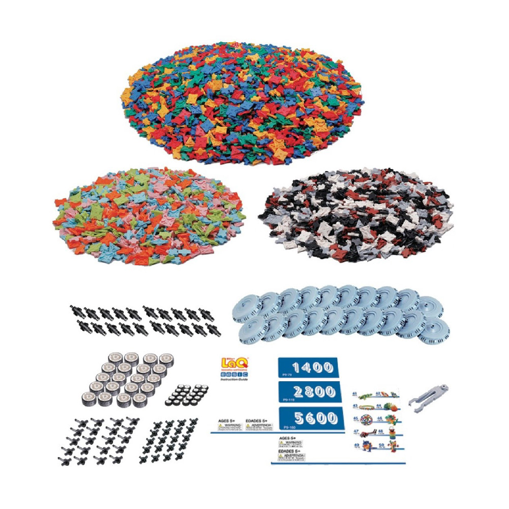 LaQ ベーシック　8400 ＋おまけセット LaQ（ラキュー） 【ラッピング無料】ベーシック8400 (8400pcs) NEW
