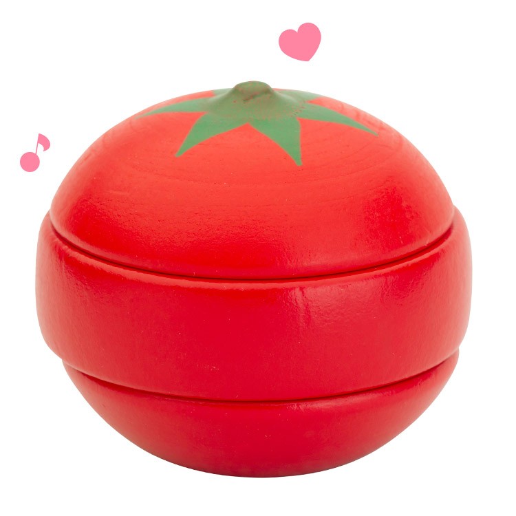 ウッディプッディ おままごと 木製 キッチン トマト おままごと