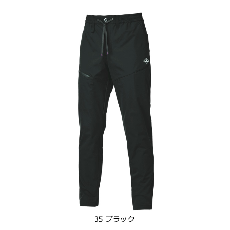 バートル 2025新作 484 エアテックパンツ ストレッチ 吸汗速乾 オールシーズン対応 テーパード ジョガーパンツ ワークパンツ 作業服 作業着 BURTLE | BURTLE | 01