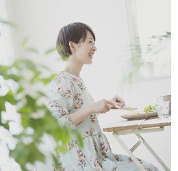 ヘルシーオイルのあるみずみずしい生活