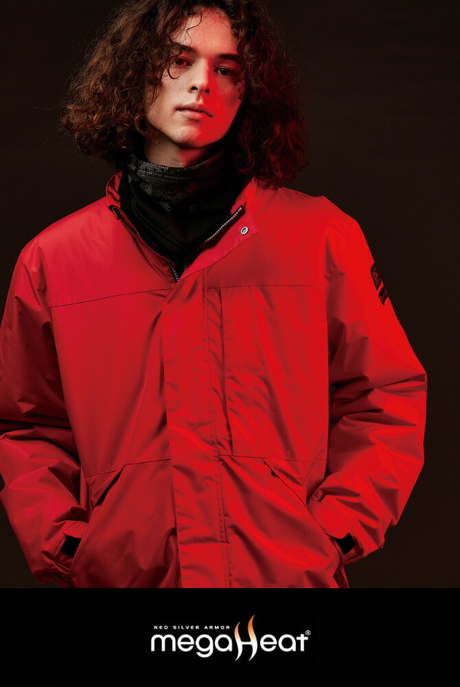 防寒ジャケット メガヒート ES ライトウォームジャケット TS DESIGN