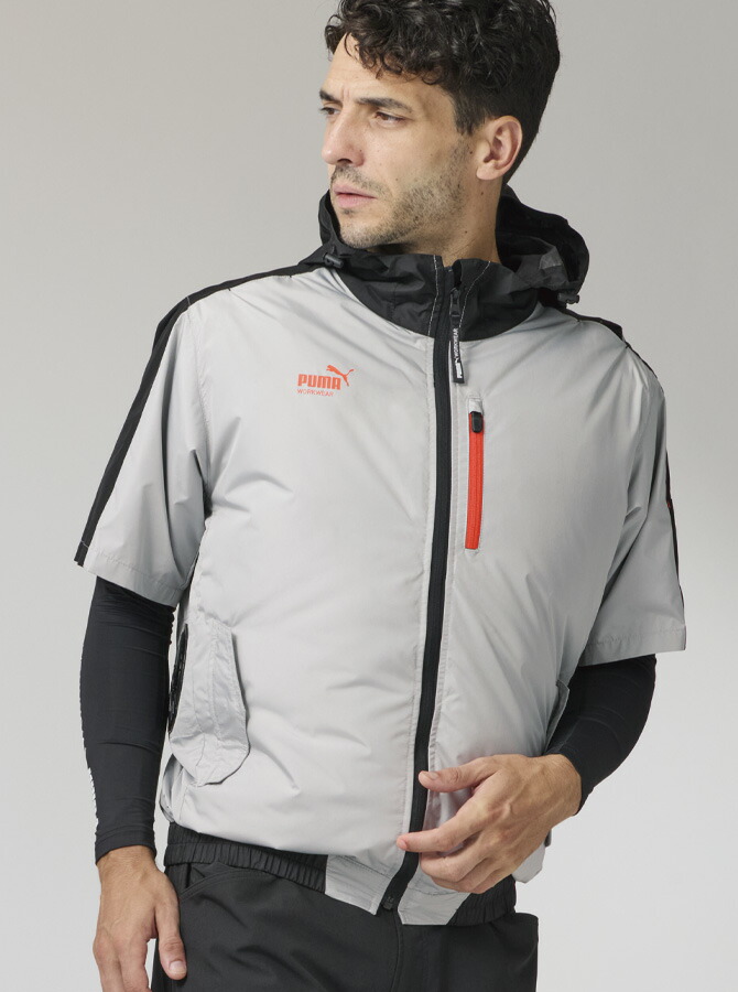 PUMA WORKWEAR 2026年 新作 プーマ エアツイスト フーディー半袖