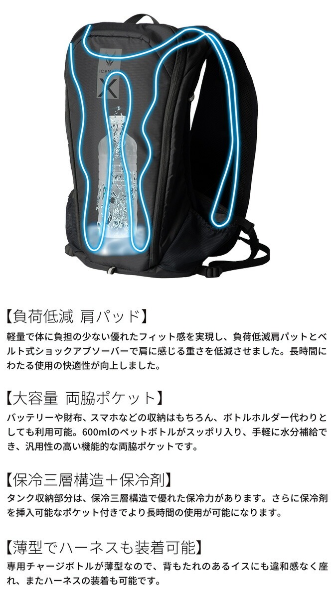 ICEMAN p PRO X 1度の使用のみ YAMASHIN チャージボトル合計3個 山真製鋸 アイスマンPRO-X
