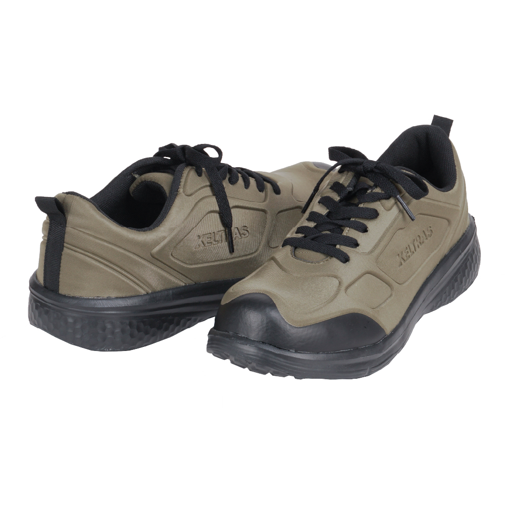 安全靴 スニーカー セーフティーシューズ 安全靴 作業靴 スニーカー 樹脂先芯 先芯入り 軽量 紐タイプ KELTRAS ハーディワンセーフティー 4003 | カジメイク | 02