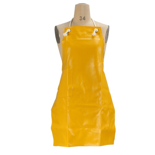 防水 エプロン メンズ レディース 男女兼用 前掛け 防水 抗菌 防臭 洗車 水撒き 水産加工 調理 魚 高圧洗浄 業務用 レザー前掛 1920 | カジメイク | 05