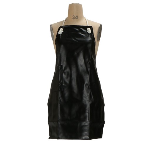 防水 エプロン メンズ レディース 男女兼用 前掛け 防水 抗菌 防臭 洗車 水撒き 水産加工 調理 魚 高圧洗浄 業務用 レザー前掛 1920 | カジメイク | 01